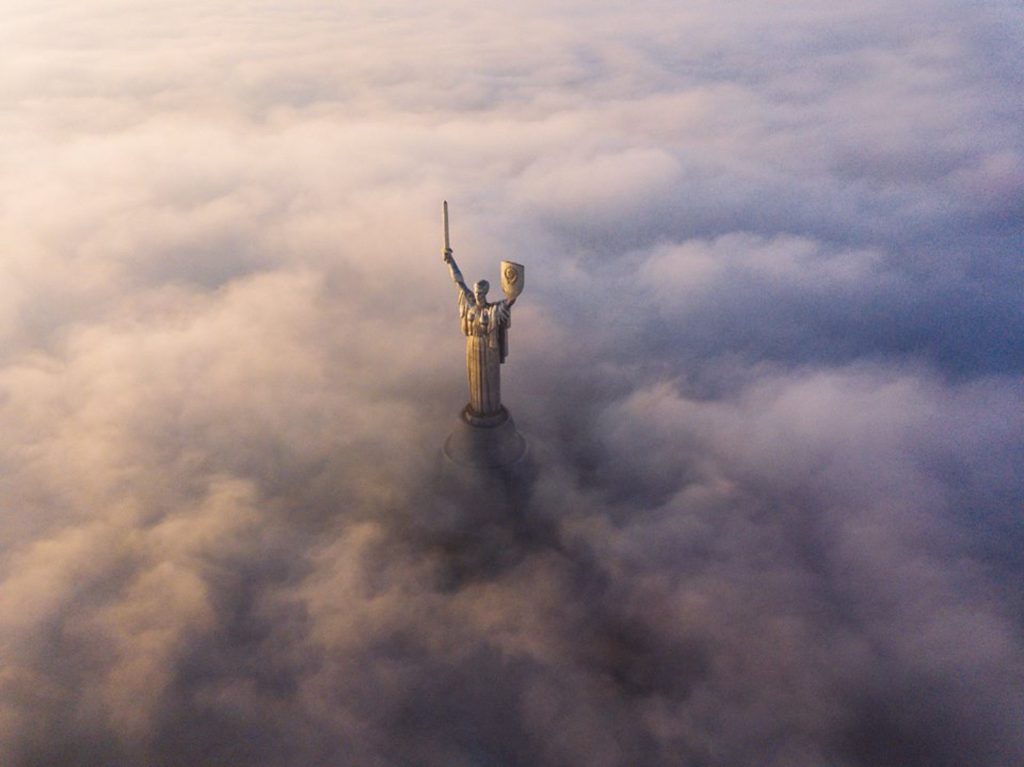 Monumentos de Kiev - SkyPixel 2018